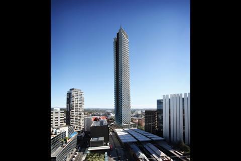 Grimshaw's Aspire Tower in Parramatta Australia